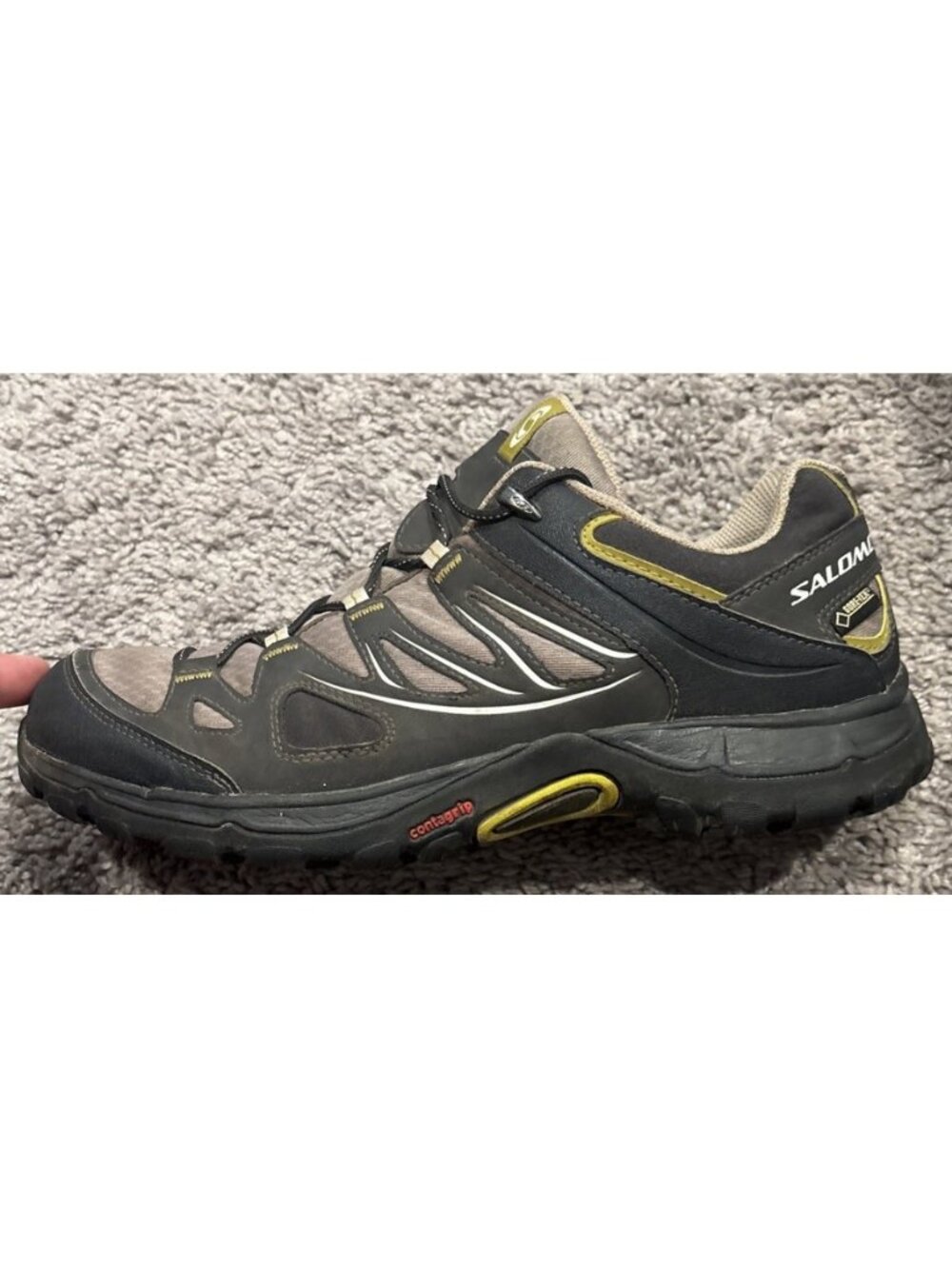 Nice! Salomon Ellipse GTX Low Hiking Shoes Womens Size 10 Outdoor